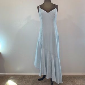 WAFY Blue Asymmetrical Dress